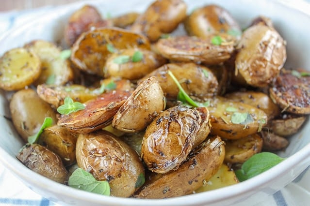 Traeger Herb Roasted Potatoes