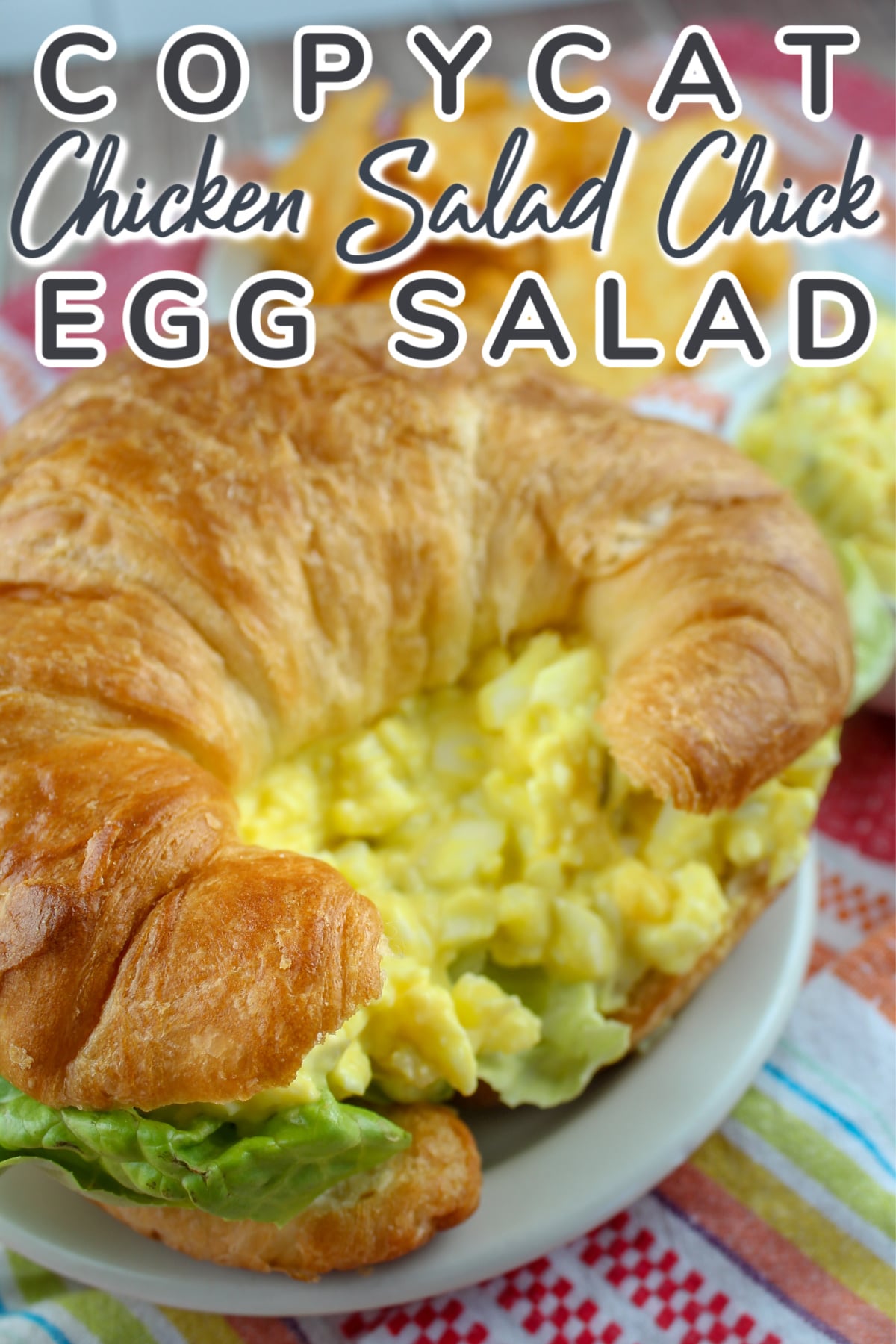 Chicken Salad Chick arrived in Cincinnati recently and I'm LOVIN' IT!! I absolutely love the Chicken Salad Chick EGG SALAD so much I made a copycat version for myself.  via @foodhussy