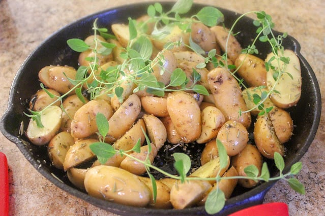 Traeger Herb Roasted Potatoes