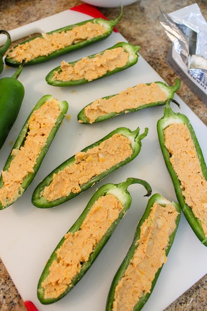 Air Fryer Bacon Wrapped Taco Stuffed Jalapenos Recipe