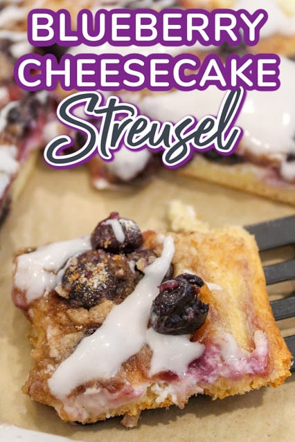Blueberry Cheesecake Streusel