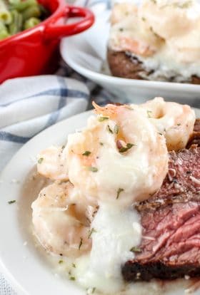 Copycat Applebees Shrimp & Parmesan Steak