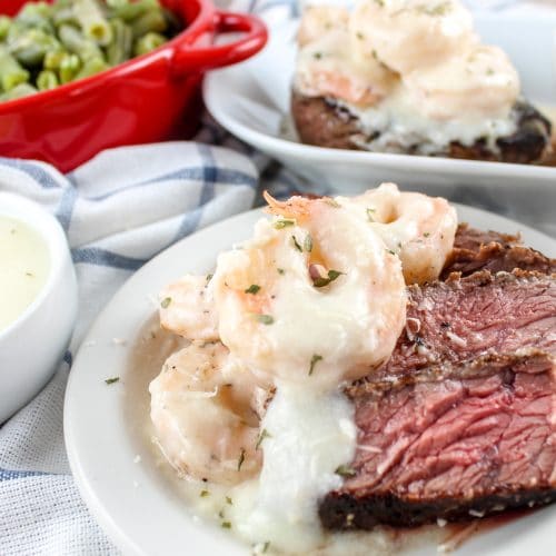 Copycat Applebees Shrimp & Parmesan Steak