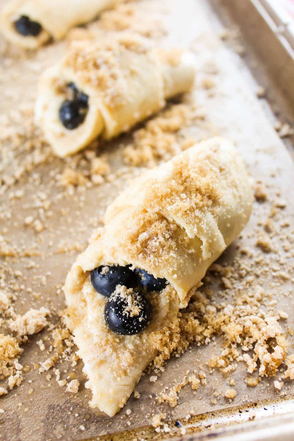 Blueberry Cream Cheese Crescent Rolls The Food Hussy