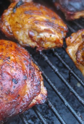 Traeger Grilled Chicken Thighs