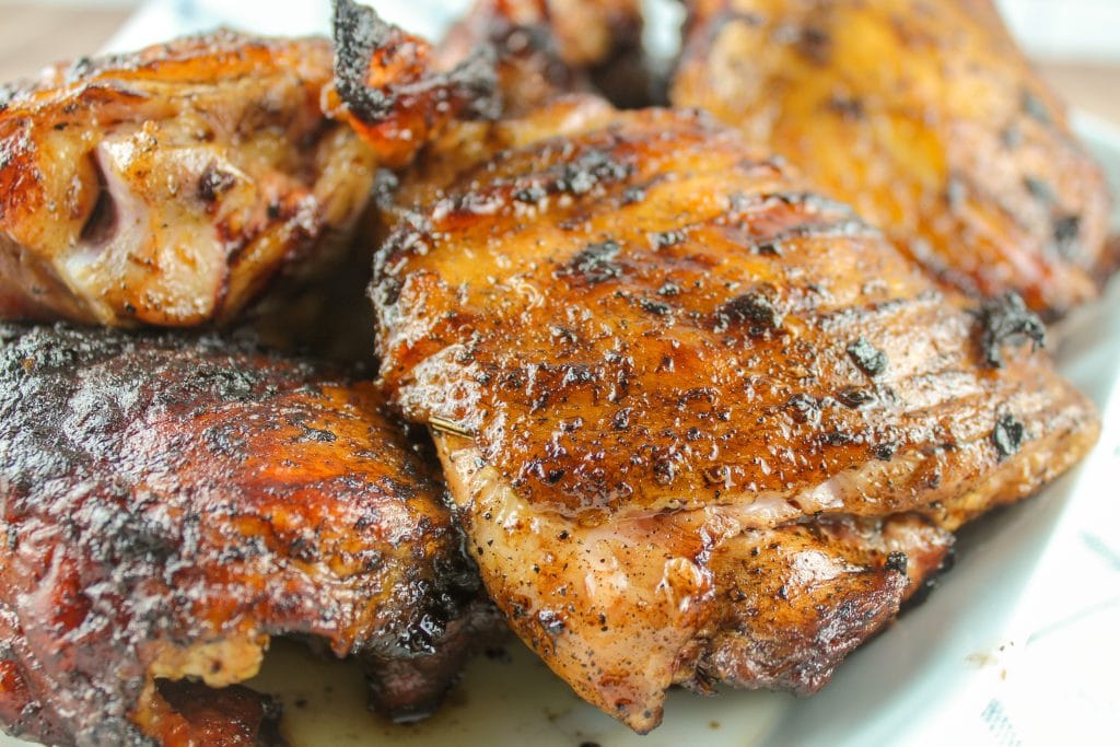 Traeger Grilled Chicken Thighs