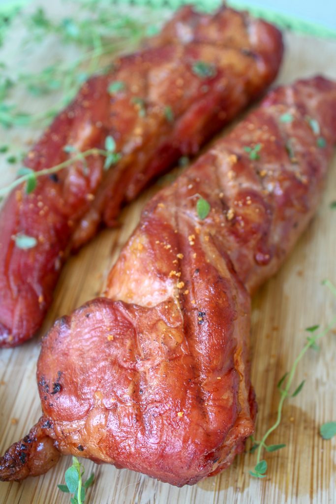 smoked pork tenderloin