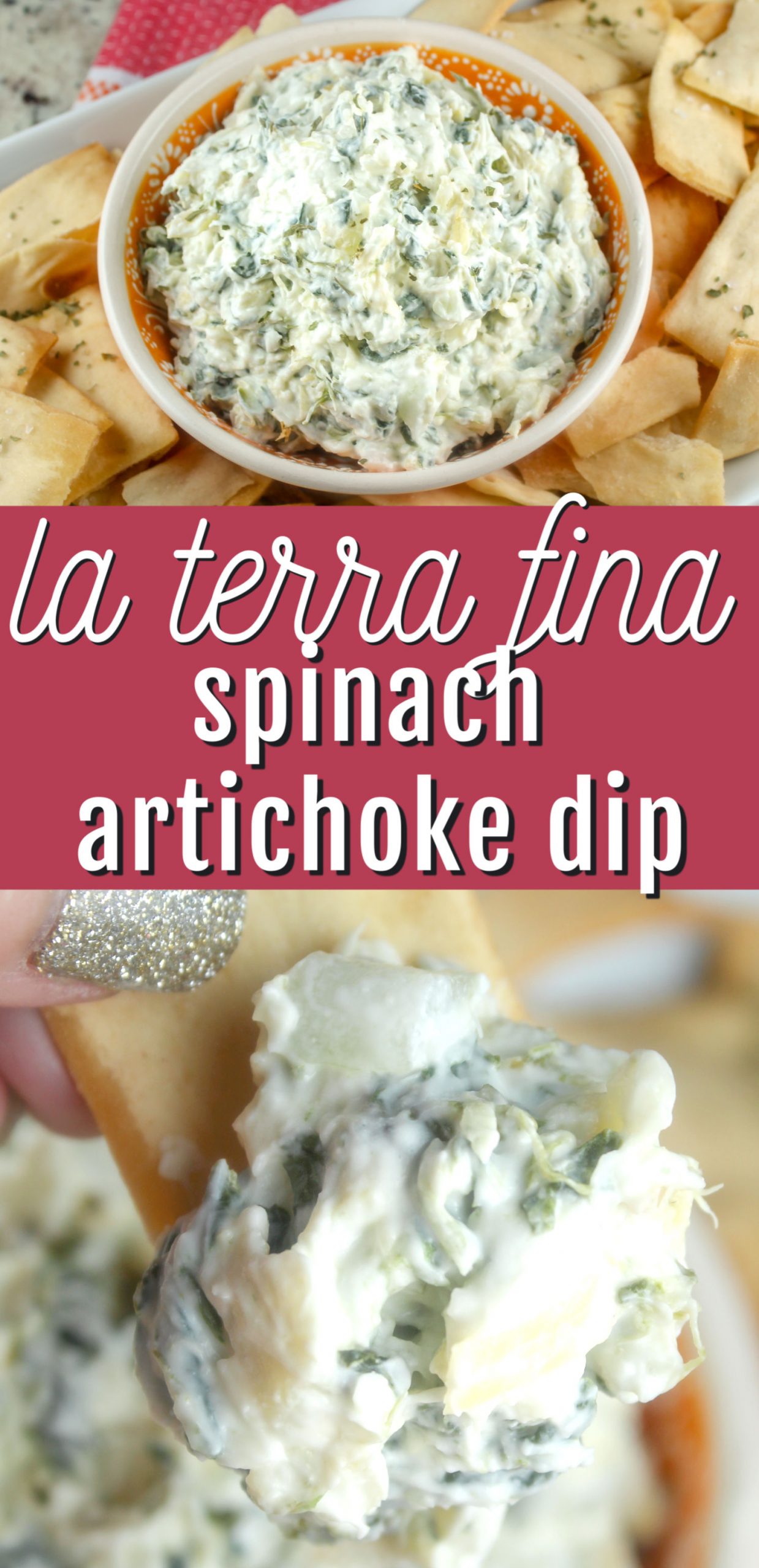 I love Spinach Artichoke Dip - especially La Terra Fina's dip! It's at a lot of grocery stores but I decided to make my own at home and it was super simple and delicious. The best part is - I have a great idea for using up the leftovers too!  via @foodhussy