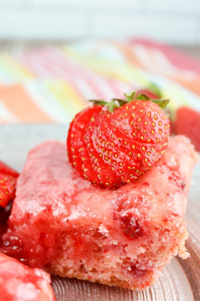 Strawberry Brownies