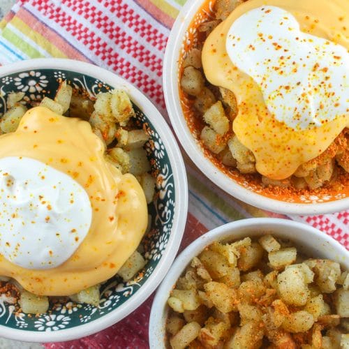 Copycat Taco Bell Cheesy Fiesta Potatoes