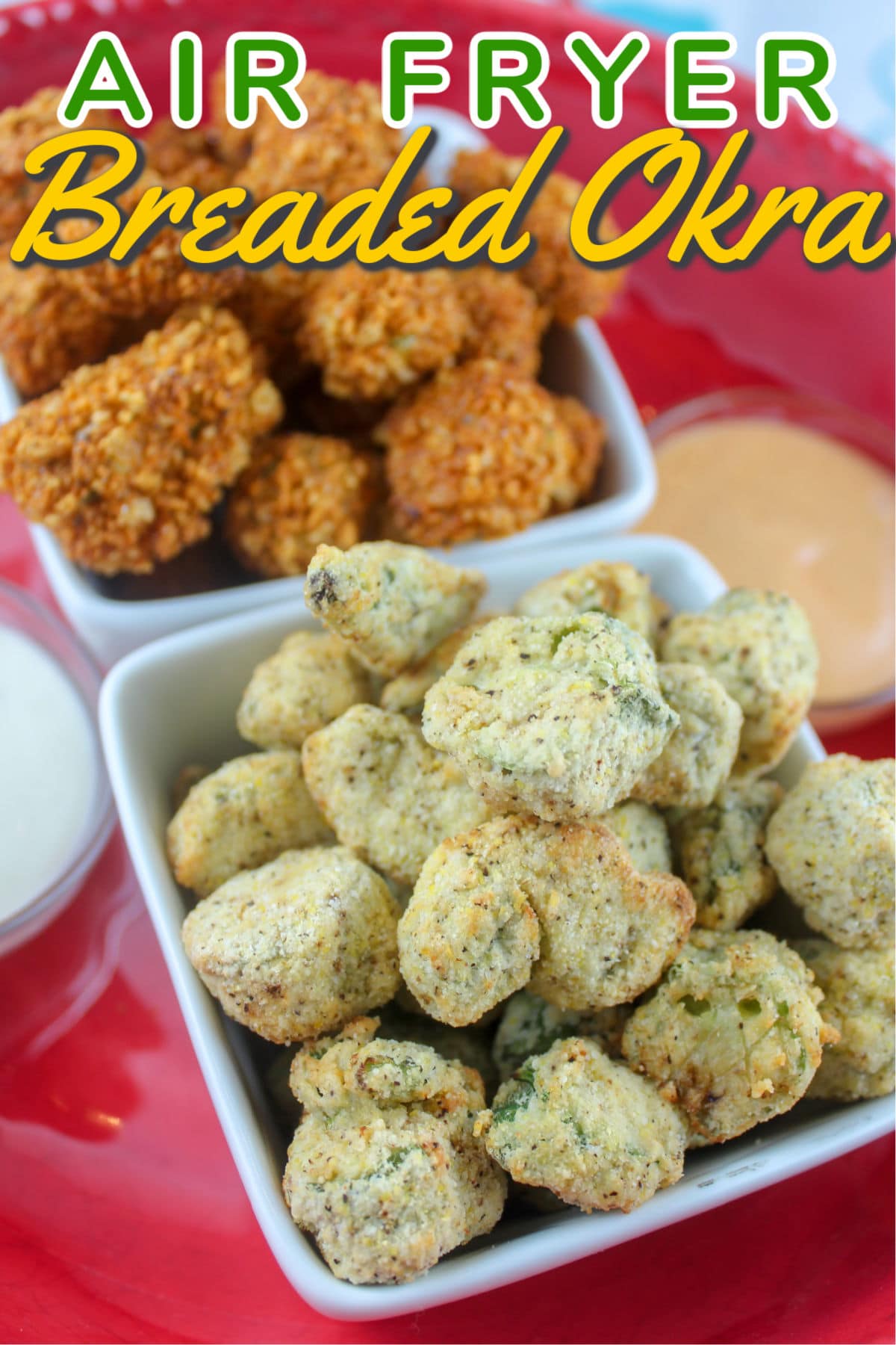 Breaded okra is totally a staple in the south - but us northern folk still know how to fix it! I love making okra in the air fryer! Crunchy little nuggets of goodness! Last week, I was at the farmers market and found a bunch and decided I would make it for myself!  via @foodhussy