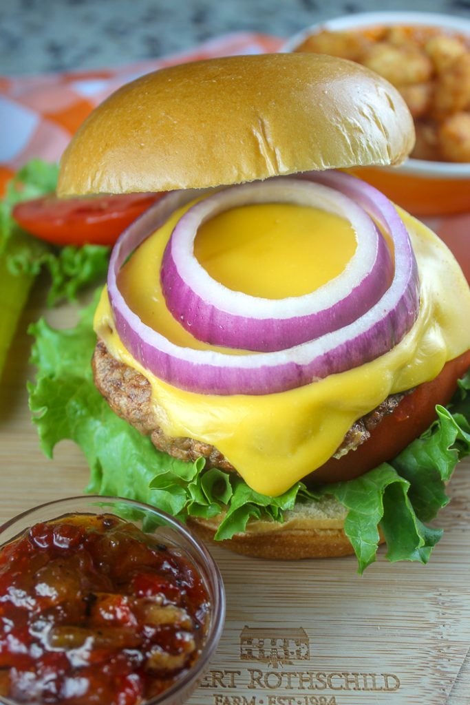 Air Fryer Frozen Hamburgers