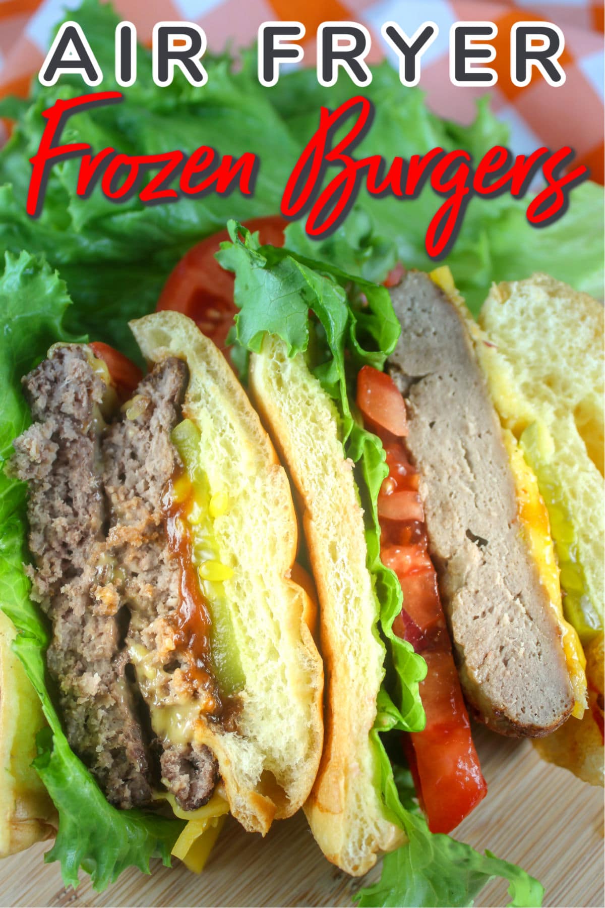 Dinner just got easier - making frozen hamburgers in your air fryer means burgers in 15 minutes with no work! Freezer to table in no time! via @foodhussy