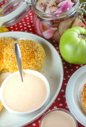 Air Fried Green Tomatoes