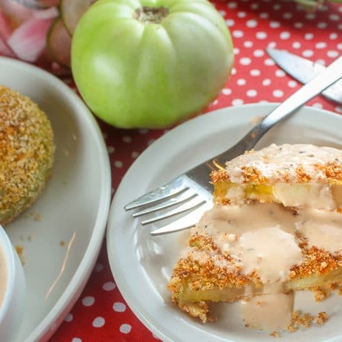 Air Fried Green Tomatoes