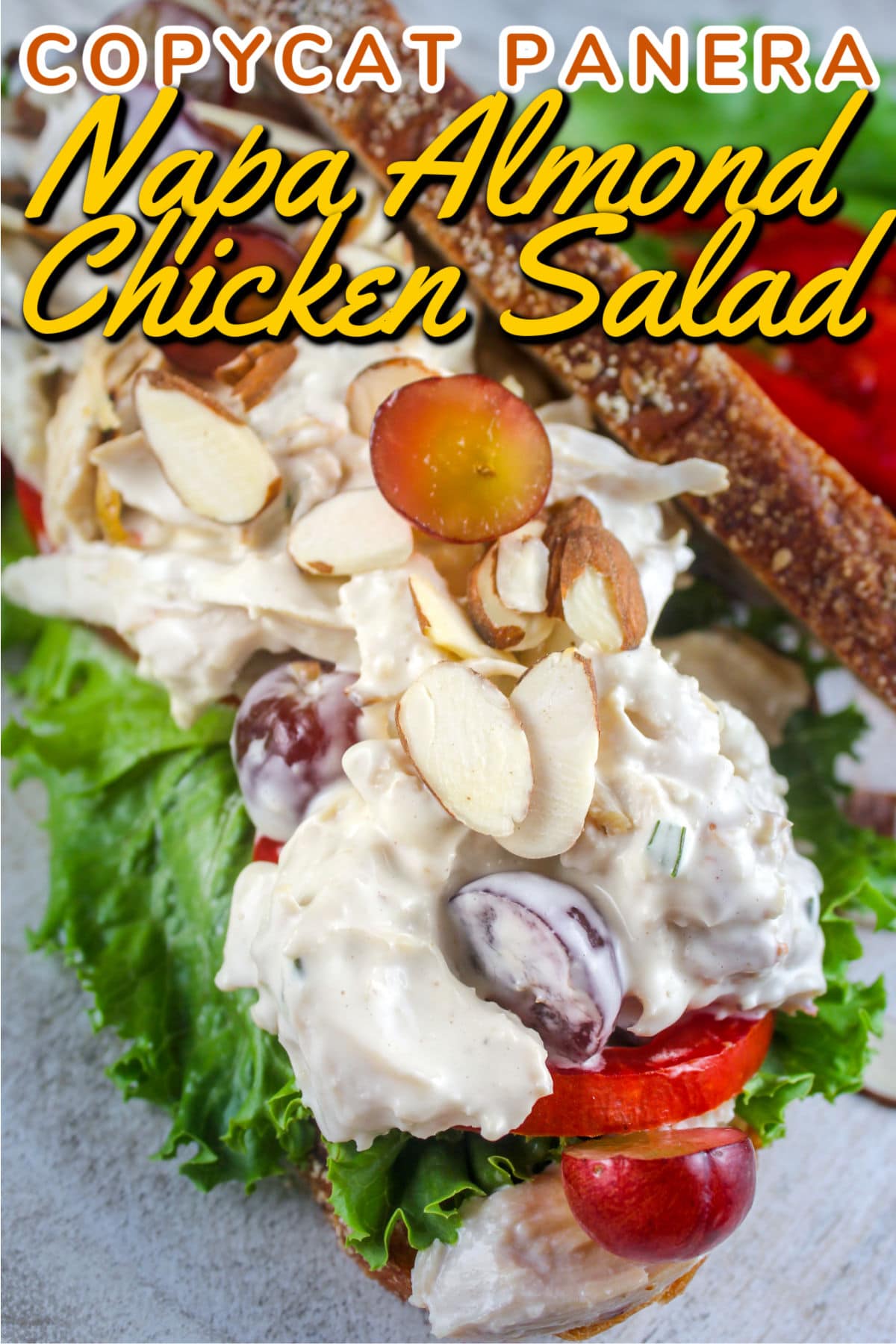 I was shocked at how much I loved Panera's Napa Almond Chicken Salad! I always thought I was a chicken salad traditionalist - but this chicken salad is delicious! I made it for myself and think it's spot-on!  via @foodhussy