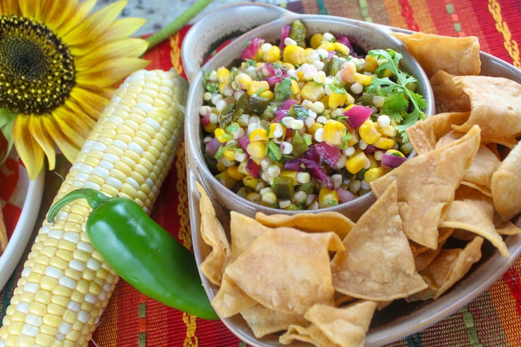 Copycat Chipotle Corn Salsa