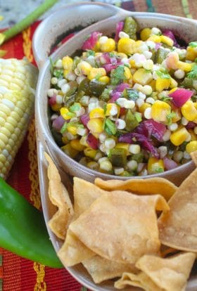 Copycat Chipotle Corn Salsa