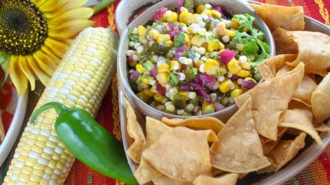 Copycat Chipotle Corn Salsa