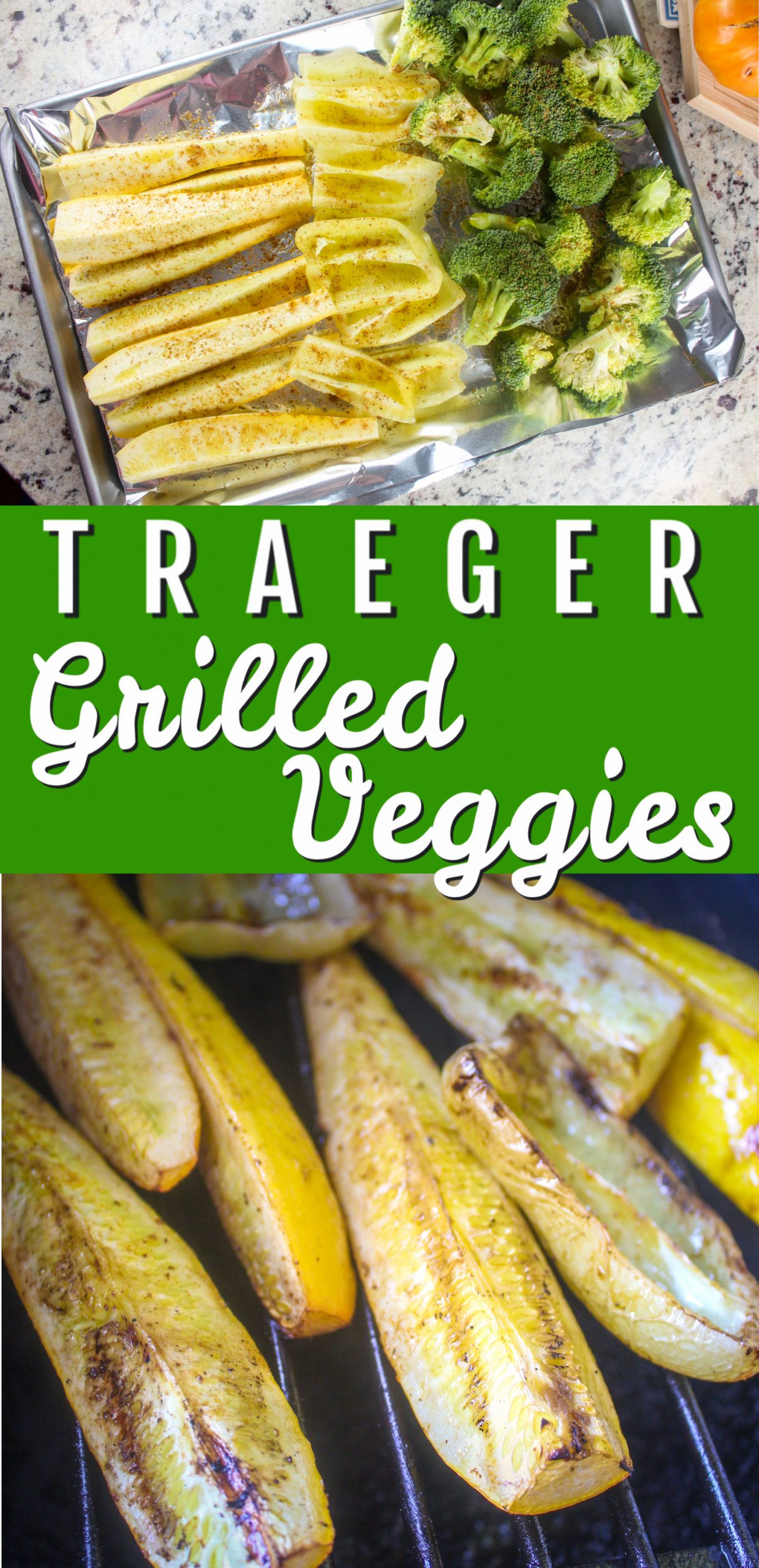 Using the Traeger to grill vegetables is the easiest summertime side you'll find! Set it and forget it - plus the smoky flavor from the Traeger pellets is delicious!  via @foodhussy