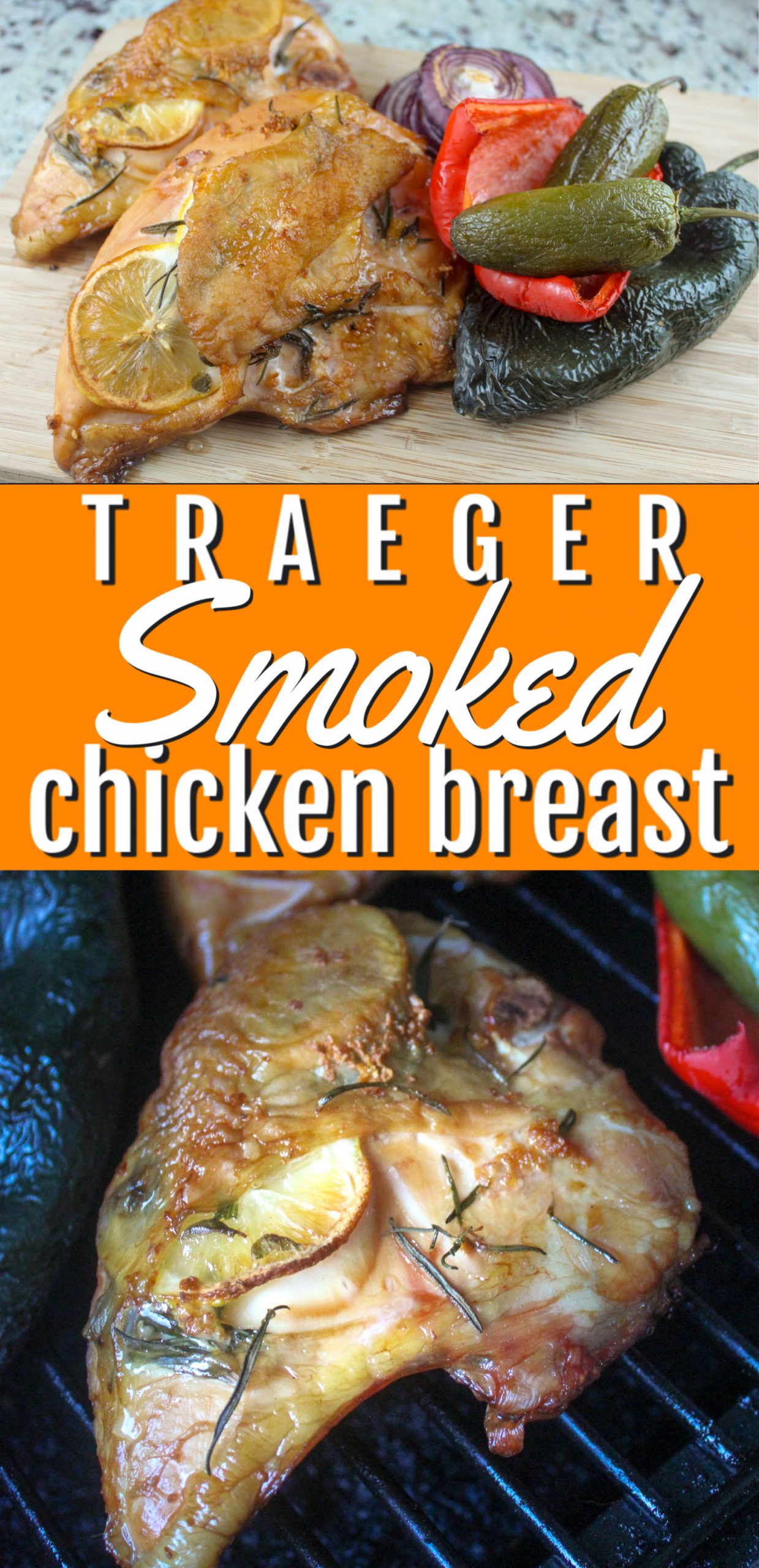 Chicken breast can be tricky when you grill or smoke it - it can dry out easily. BUT I've got you covered!!!! This smoked chicken breast was juicy and delicious with that smokey flavor that only comes from those yummy Traeger wood pellets!  via @foodhussy