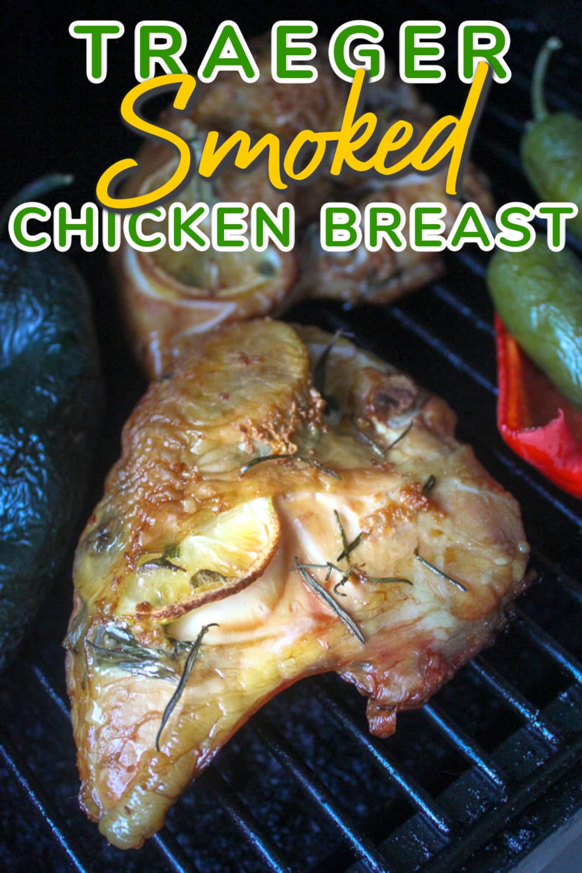 Chicken breast can be tricky when you grill or smoke it - it can dry out easily. BUT I've got you covered!!!! This smoked chicken breast was juicy and delicious with that smokey flavor that only comes from those yummy Traeger wood pellets!  via @foodhussy