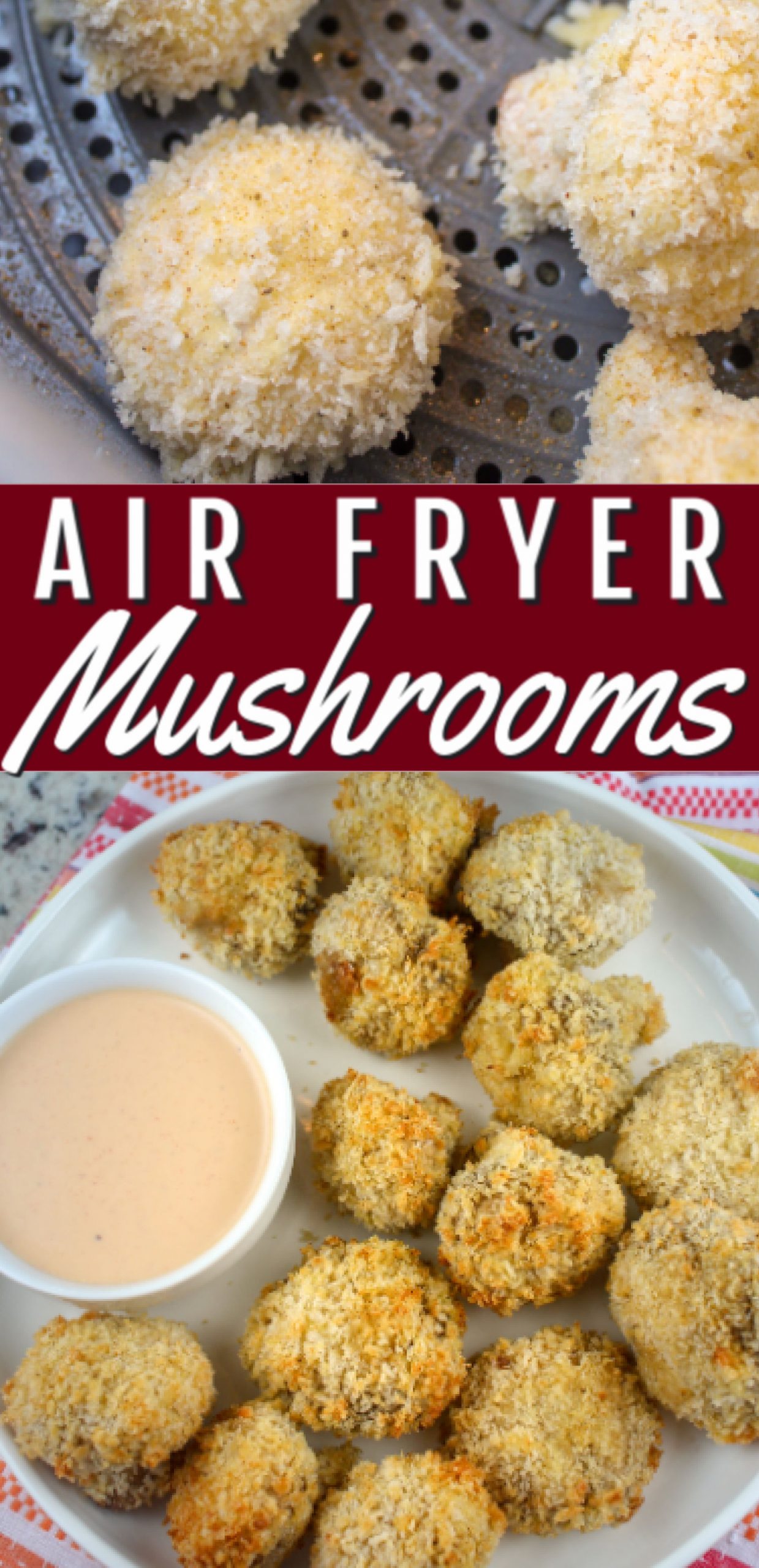 Air Fryer Breaded Mushrooms The Food Hussy