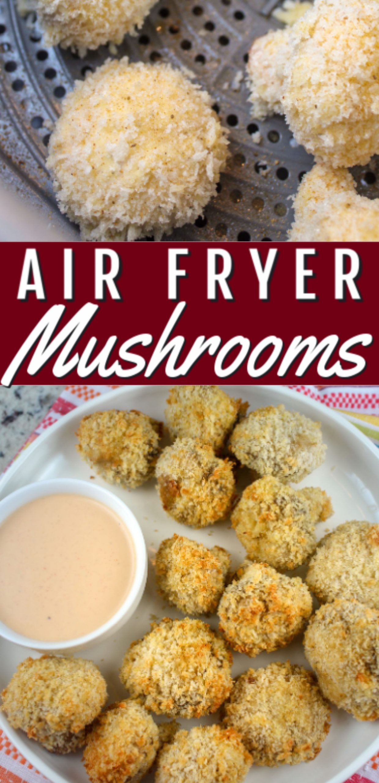 Breaded mushrooms are one of my favorite restaurant appetizers that I've never made at home - until now!!!! With the air fryer - there's no mess of oil - and they're crispy and just as delicious. These air fryer breaded mushrooms will hit the SPOT for you any night!  via @foodhussy