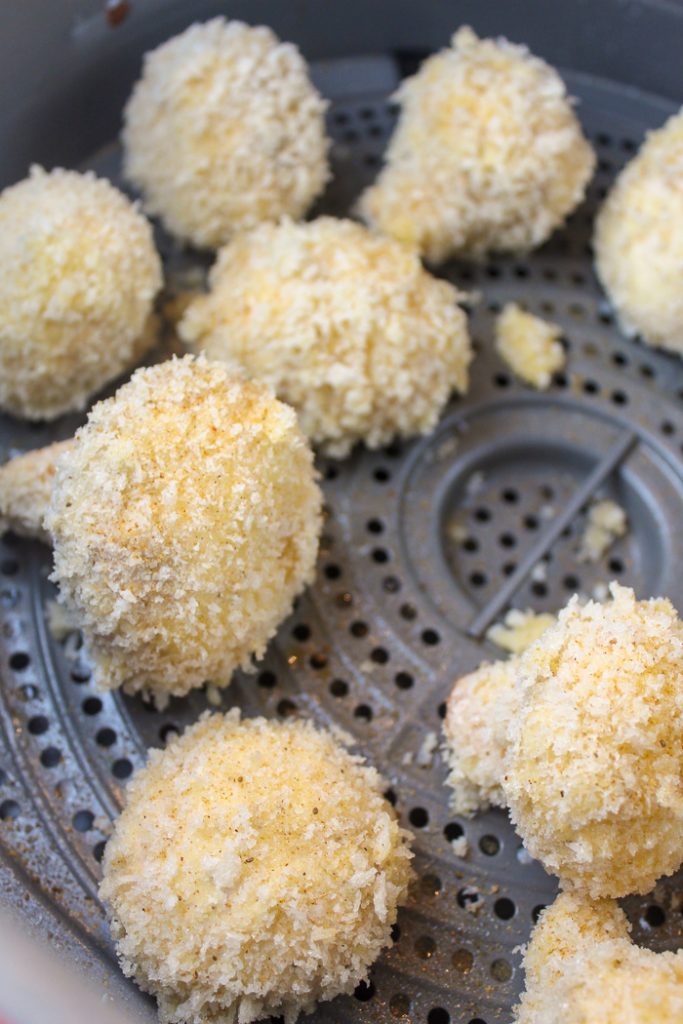 Air Fryer Breaded Mushrooms