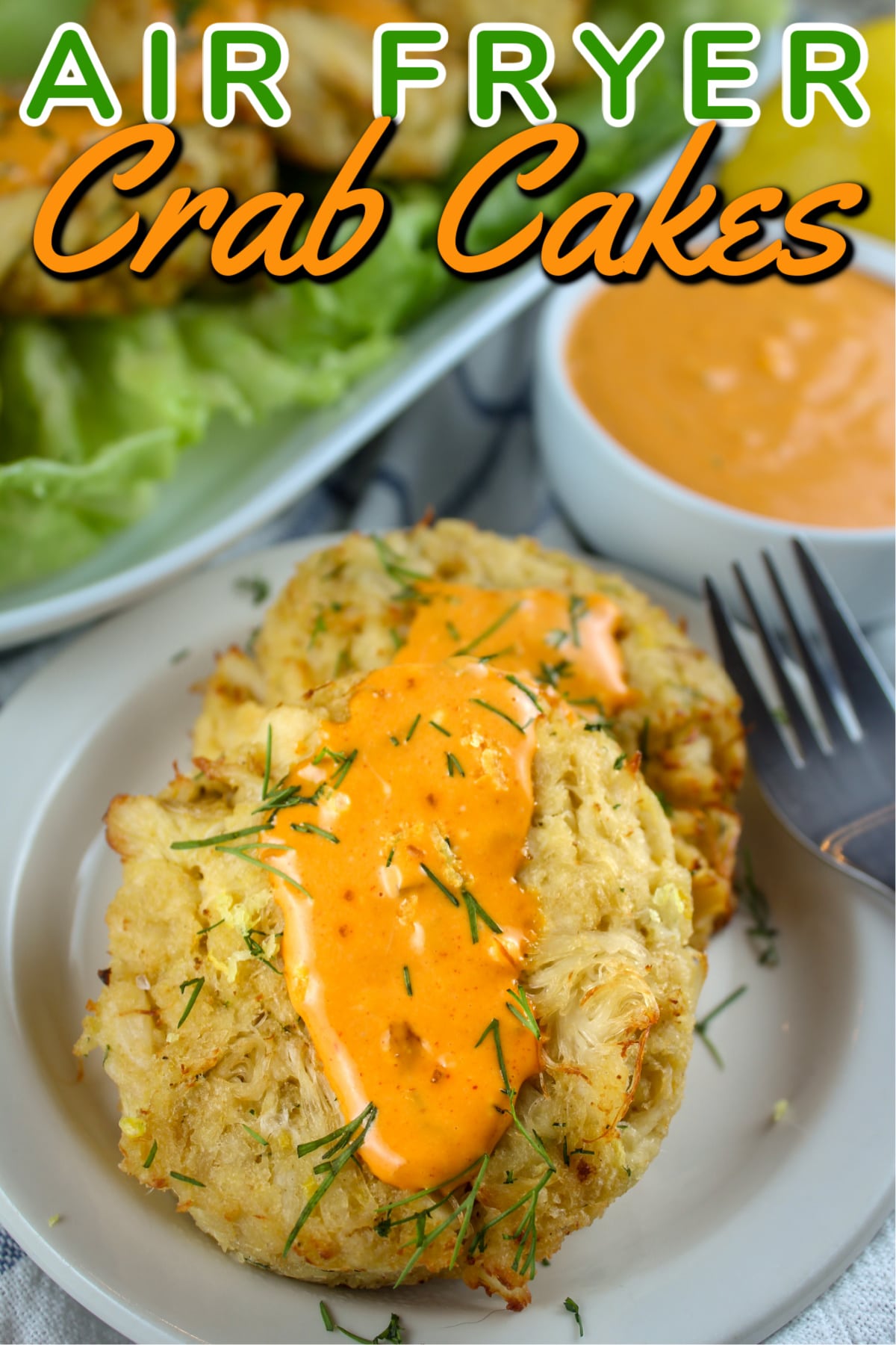 I'm OBSESSED with crab cakes!!! These air fryer crab cakes are so crabby and delicious - you'll never want them in a restaurant again! Plus - they're fast and easy to make! via @foodhussy