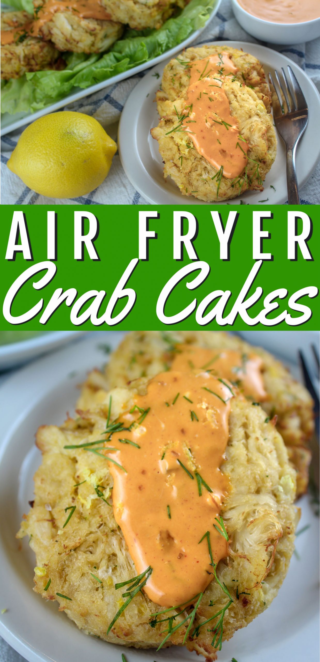 I'm OBSESSED with crab cakes!!! These air fryer crab cakes are so crabby and delicious - you'll never want them in a restaurant again! Plus - they're fast and easy to make! via @foodhussy