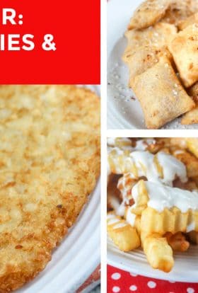 Air Fryer Fries, Hashbrowns and MORE