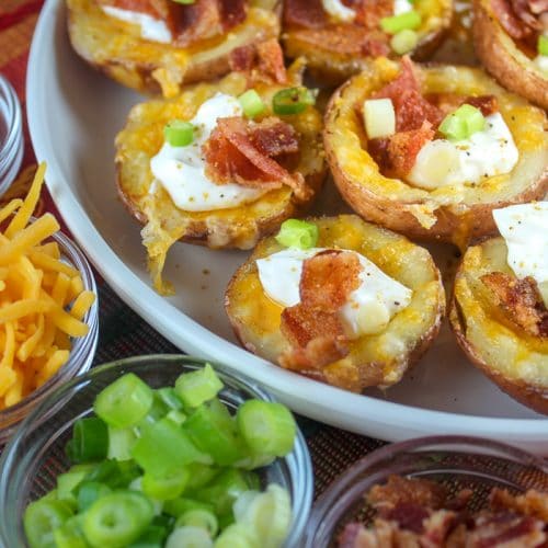 Air Fryer Potato Skins