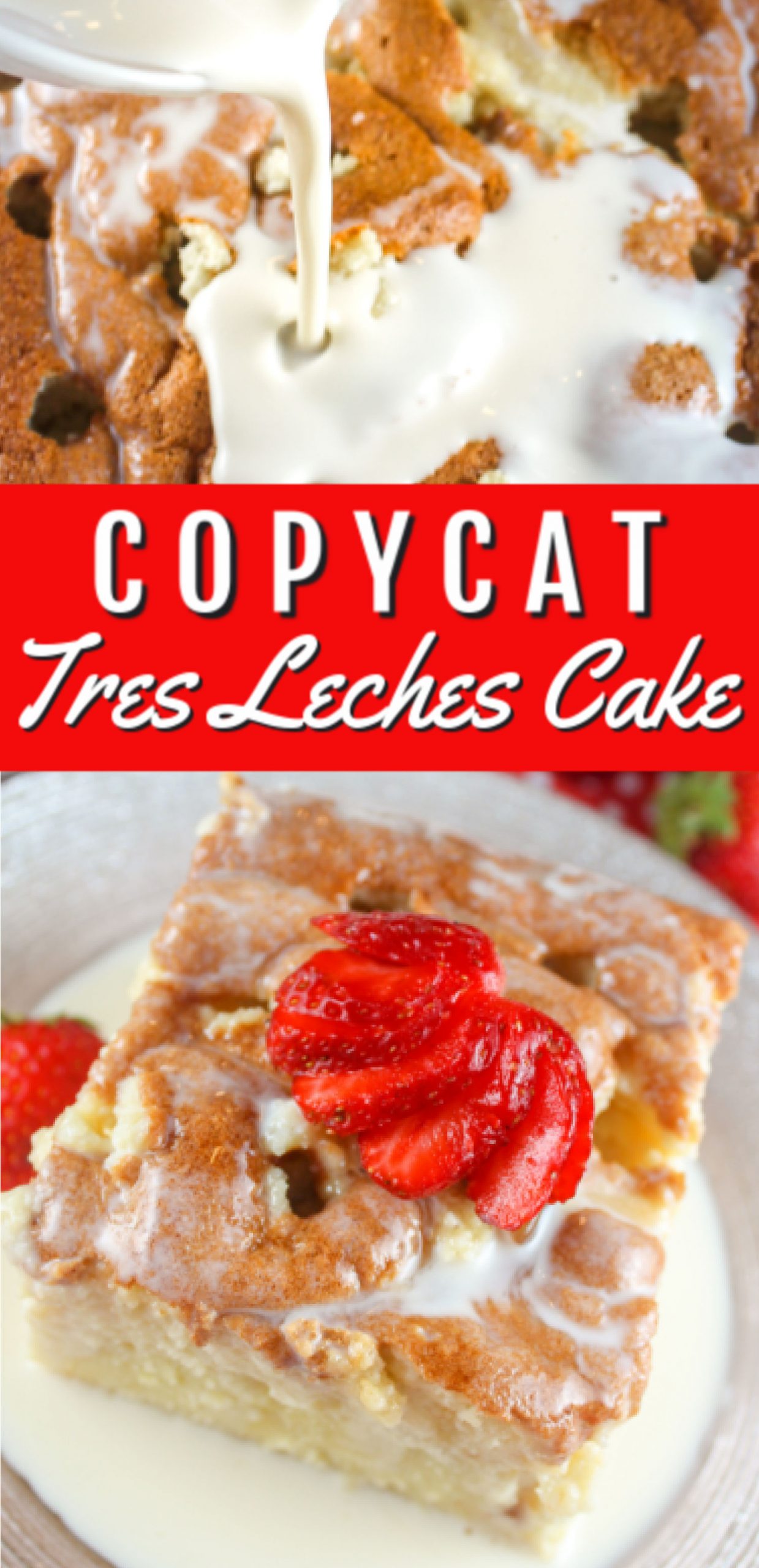 Chuy's Tres Leches Cake is by far and away my absolute favorite restaurant dessert. Usually around my birthday - I treat myself and just get a piece of it to-go. NO MORE!!! Cuz I learned how to make it at home! This Copycat Chuy's Tres Leches Cake will now be your favorite too!  via @foodhussy