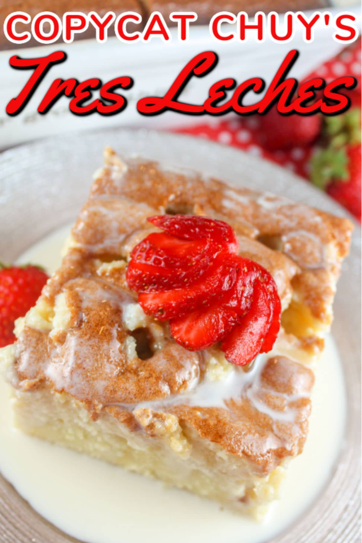 Chuy's Tres Leches Cake is by far and away my absolute favorite restaurant dessert. Usually around my birthday - I treat myself and just get a piece of it to-go. NO MORE!!! Cuz I learned how to make it at home! This Copycat Chuy's Tres Leches Cake will now be your favorite too!  via @foodhussy