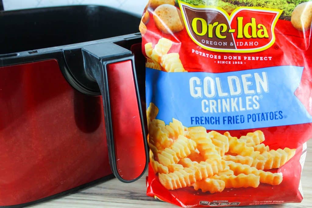 Ore Ida Crinkle Fries in the Air Fryer