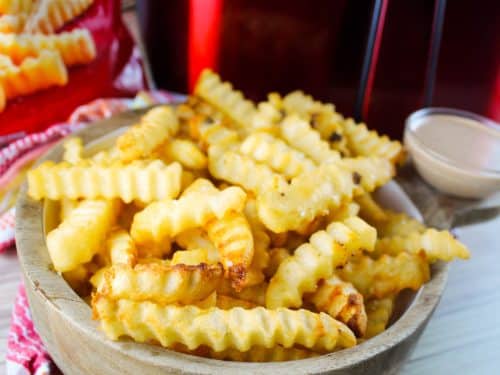 Ore Ida Crinkle Fries in the Air Fryer