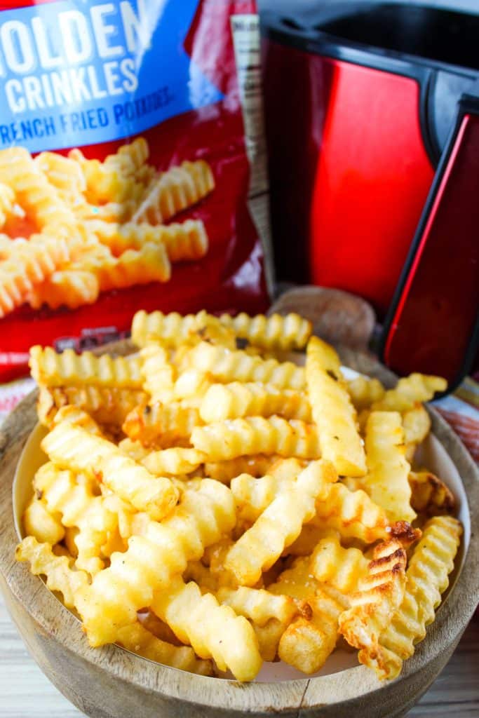 Ore Ida Crinkle Fries in the Air Fryer