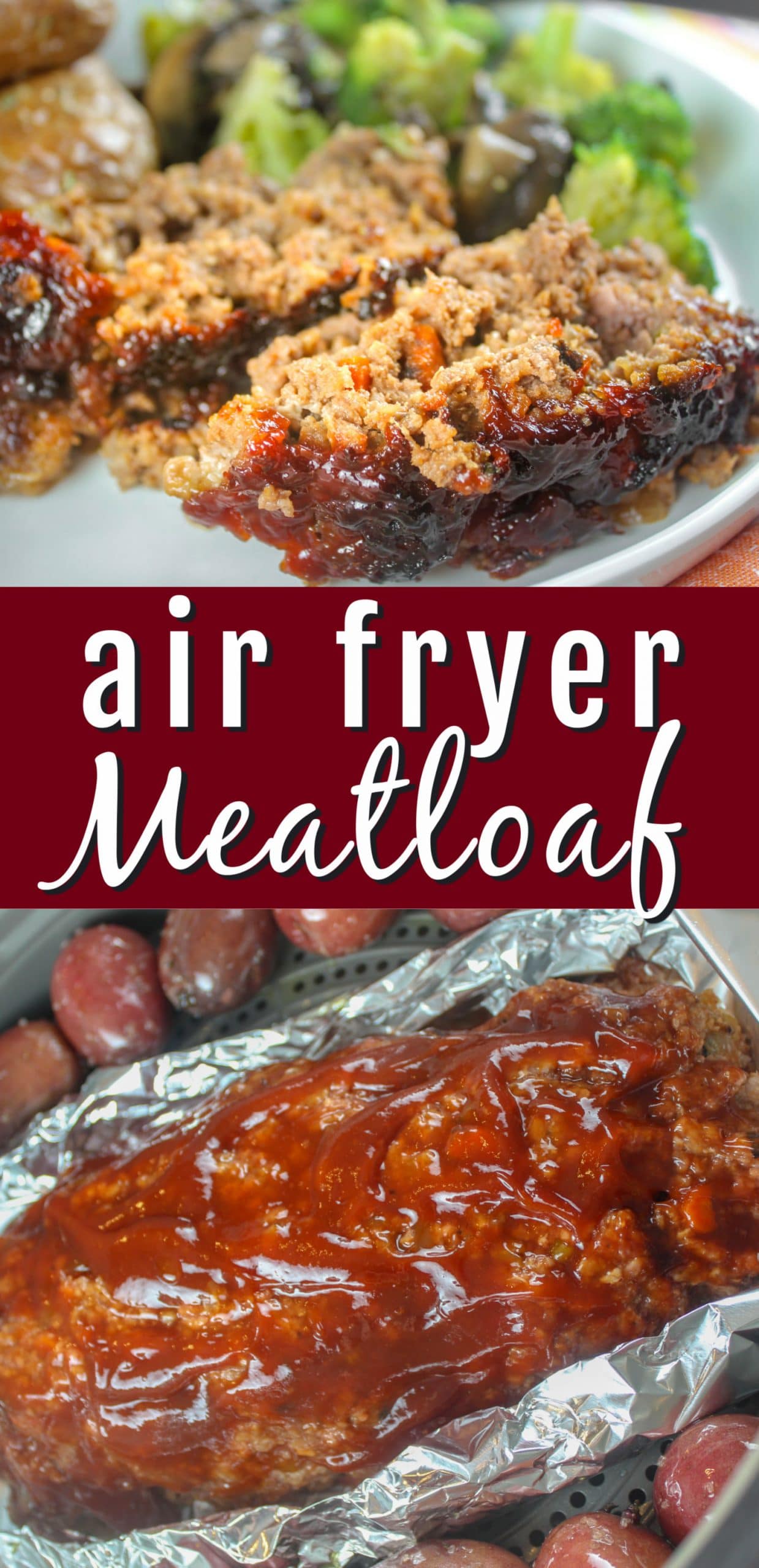 One of my favorite dinners has always been meatloaf - I couldn't have it for years because my ex was allergic to eggs. But now - meatloaf and I are friends again and this air fryer meatloaf will be on your menu too!  via @foodhussy