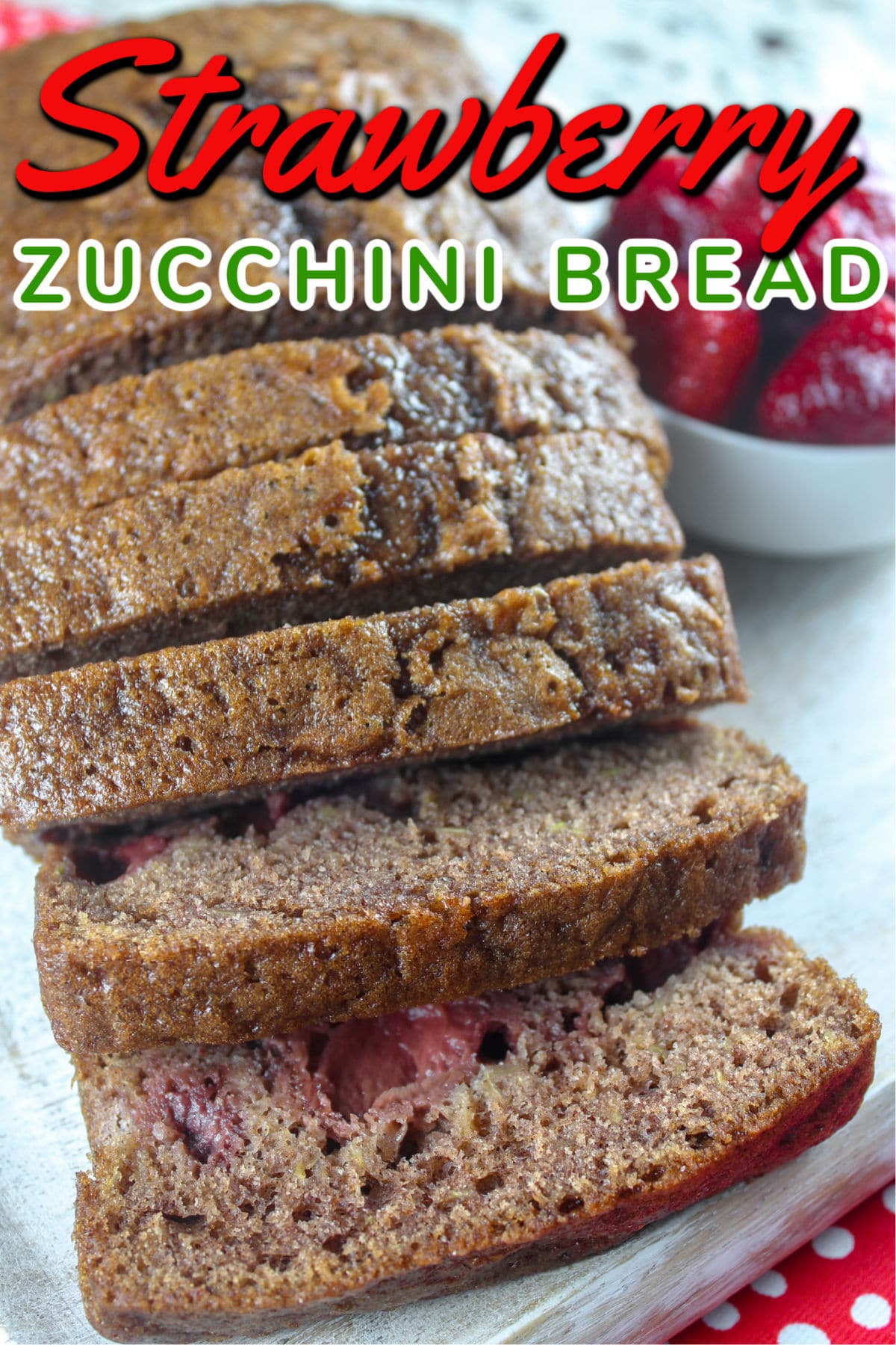 Earlier this year, I discovered the wonders of Zucchini Bread! I liked it so much I wanted to make it again - but this time I jazzed it up with Strawberries from a local grower. But whether you have fresh or frozen - strawberry zucchini bread will definitely be a favorite in your house! via @foodhussy