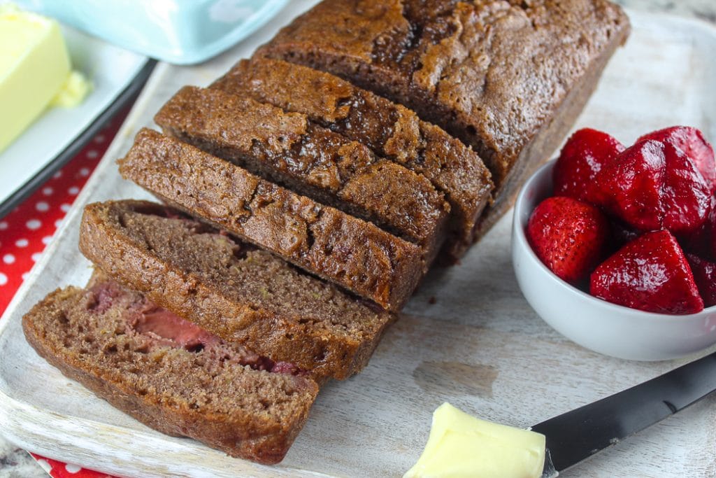 Strawberry Zucchini Bread