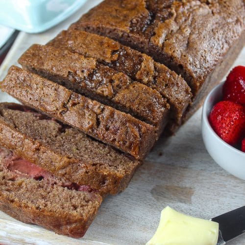 Strawberry Zucchini Bread