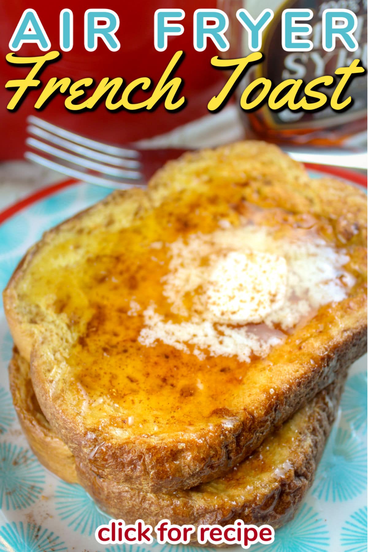 Air Fryer French Toast is my new favorite breakfast! It's super easy and the best part is - you can make your sausage or bacon at the same time!  via @foodhussy