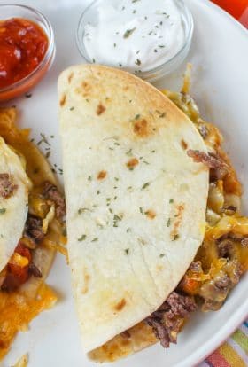 Air Fryer Quesadilla