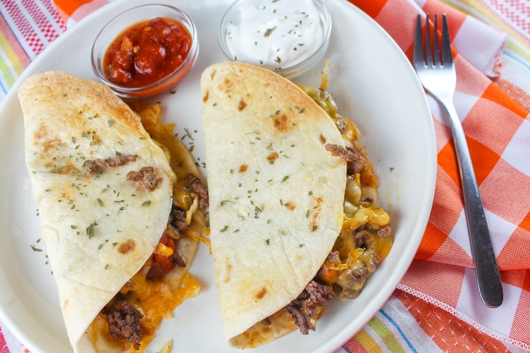 Super Easy Air Fryer Quesadillas Recipe The Food Hussy