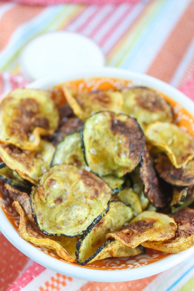 Air Fryer Zucchini Chips