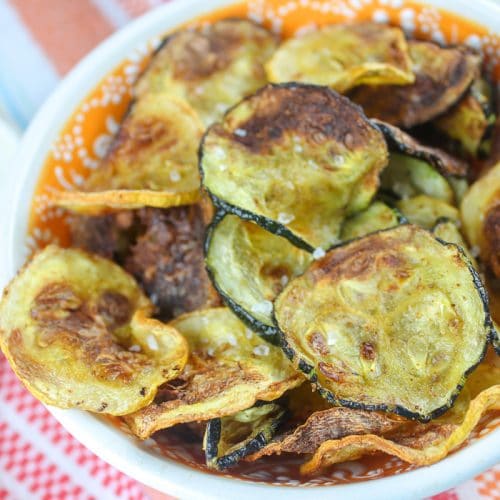 Air Fryer Zucchini Chips