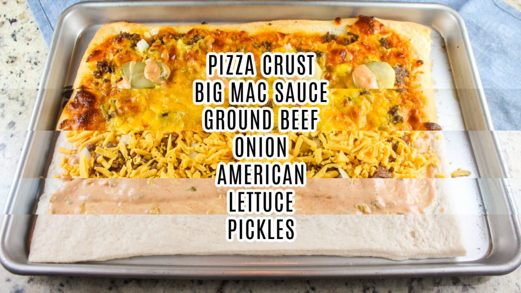 Big Mac Pizza Recipe