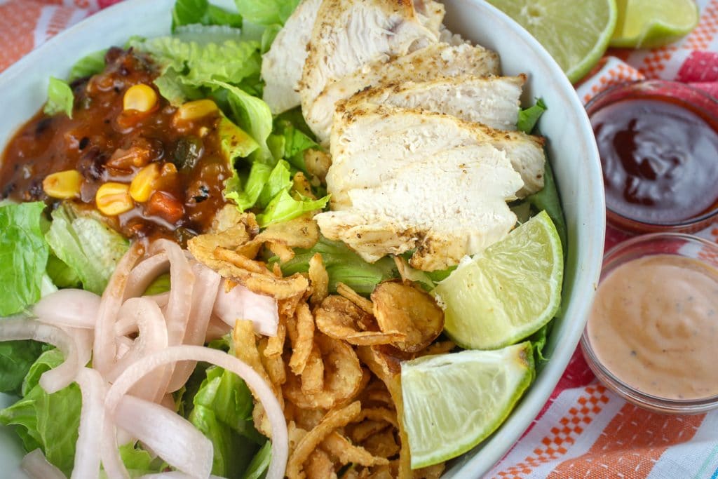 Copycat Panera BBQ Chicken Salad