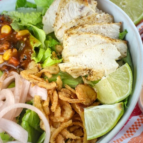 Copycat Panera BBQ Chicken Salad